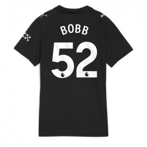Lacne Ženy Futbalové dres Manchester City Oscar Bobb #52 2025-26 Krátky Rukáv - Preč